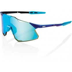 100% Hypercraft Gafas, matte metallic into the fade/blue mirror